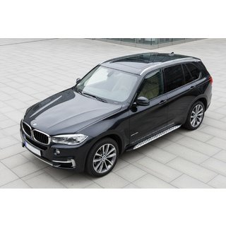 Sānu sliekšņi Shining V1 (2 gab., alumīnijs) foto 1