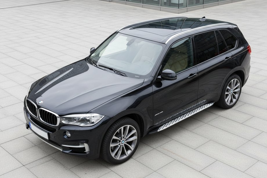 BMW X5 F15 2013–2018 Sānu sliekšņi Shining V1 (2 gab., alumīnijs) Image