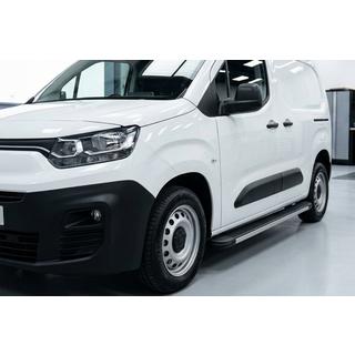 Sānu sliekšņi Maya V1 (2 gab., alumīnijs) Fiat Doblo III 2023– foto 1
