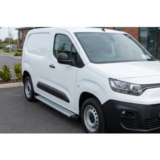 Sānu sliekšņi Maya V2 (2 gab., alumīnijs) Fiat Doblo III 2023– foto 1