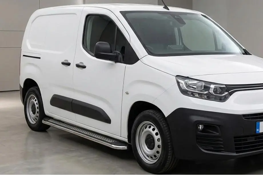 Fiat Doblo III 2023– Sānu pakāpieni Maydos V2 (2 gab., alumīnijs/nerūsējošais tērauds) Image