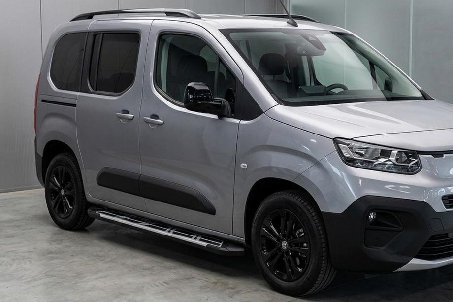 Fiat Doblo III 2023– Sānu sliekšņi Sunrise (2 gab., alumīnijs) Garā riteņu bāze Image