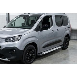 Sānu pakāpieni Allmond Grey (2 gab., alumīnijs) Fiat Doblo III 2023– foto 1