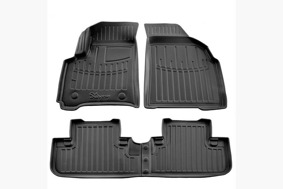 Chevrolet Tacuma/Rezzo 2000–2008 Stingray 3D salona paklājiņi (5 gab., poliuretāns) Image