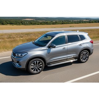 Sānu sliekšņi Maydos V2 (2 gab., alumīnijs) Chery Tiggo 7 2020– foto 1