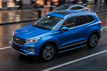 Chery Tiggo 7 2020– Sānu sliekšņi Maya Blue (2 gab., alumīnijs) foto 1
