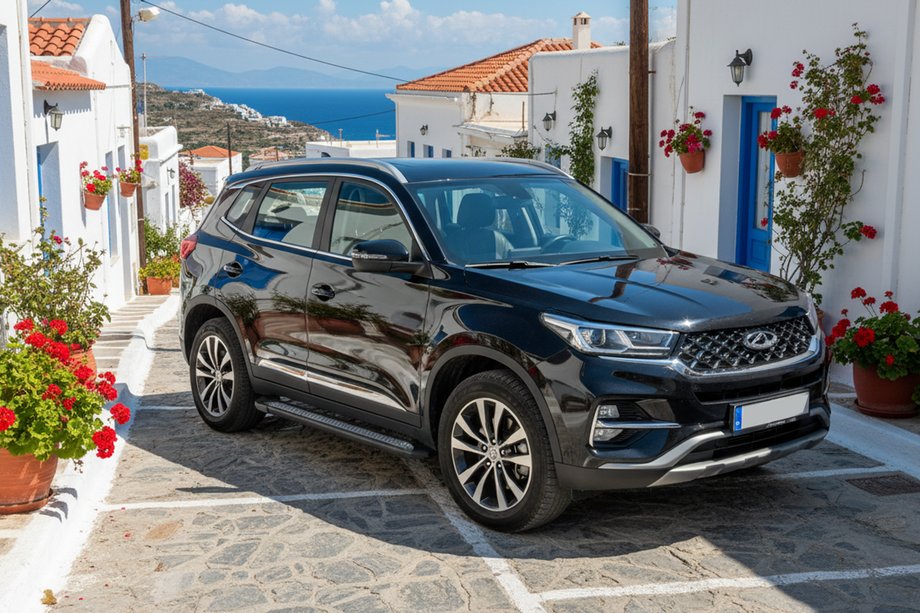 Chery Tiggo 7 2020– Sānu sliekšņi New Vision Black (2 gab., alumīnijs) Image