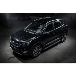 Sānu pakāpieni Allmond Black (2 gab., alumīnijs) Chery Tiggo 7 2020– foto 1