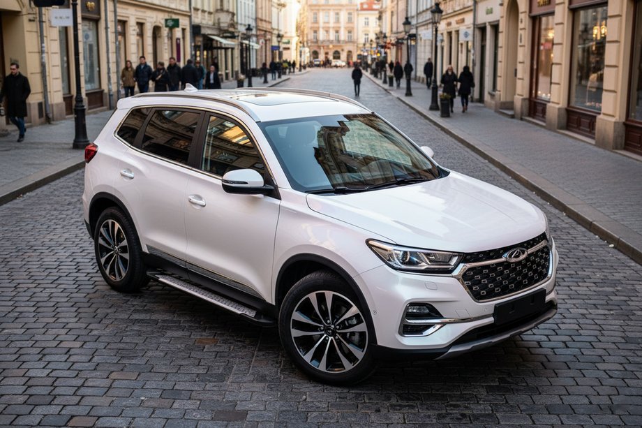 Chery Tiggo 7 2020– Sānu pakāpieni Allmond Grey (2 gab., alumīnijs) Foto 1