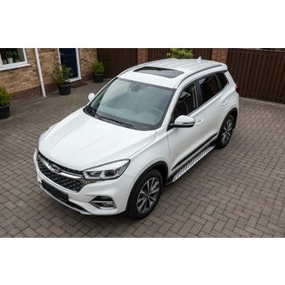 Sānu sliekšņi Shining (2 gab., alumīnijs) Chery Tiggo 8 2017– foto 1