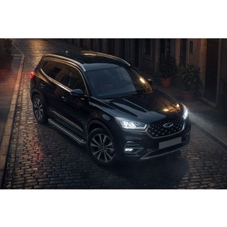 Sānu pakāpieni Allmond Black (2 gab., alumīnijs) foto 1