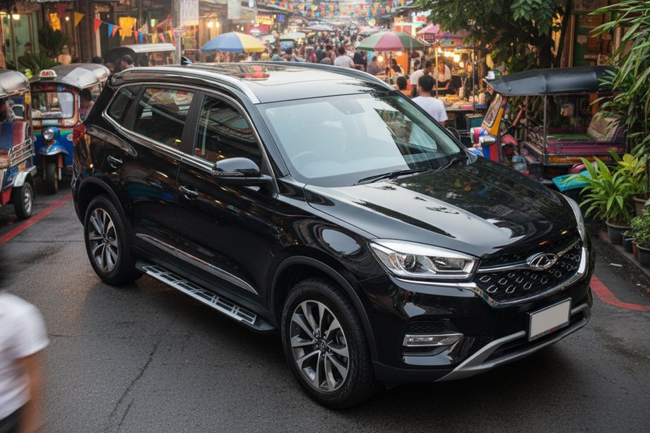 Chery Tiggo 8 2017– Sānu sliekšņi Sunrise (2 gab., alumīnijs) Image