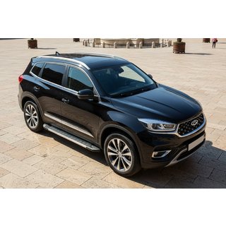 Sānu pakāpieni RedLine V1 (2 gab., alumīnijs) Chery Tiggo 8 2017– foto 1