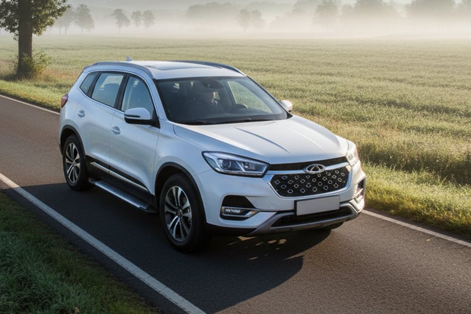 Chery Tiggo 8 2017– Sānu sliekšņi Line (2 gab., alumīnijs) Image