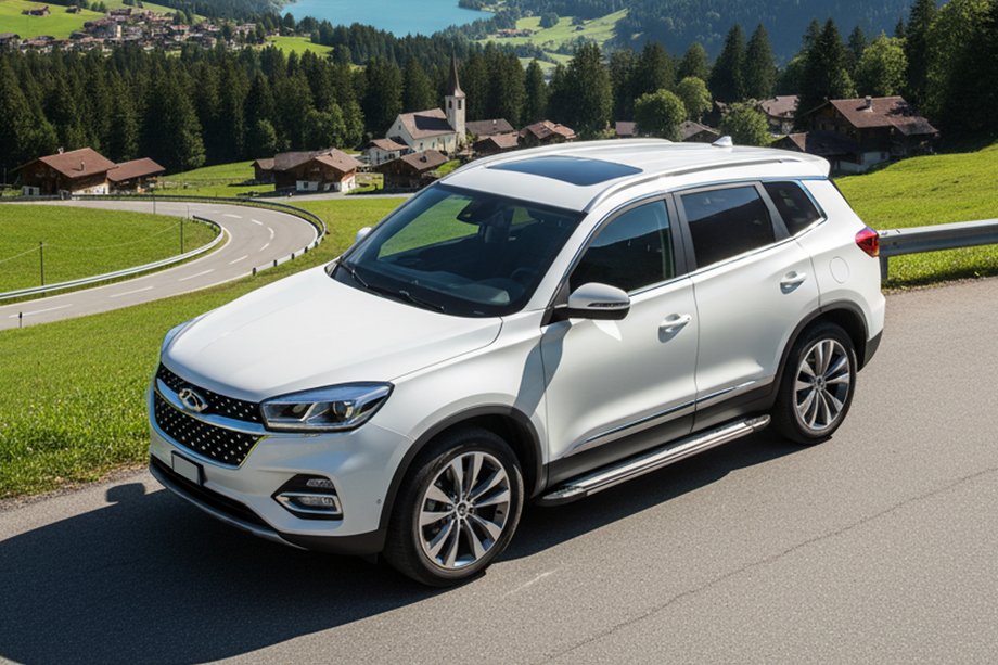 Chery Tiggo 8 2017– Sānu pakāpieni Rainbow (2 gab., alumīnijs) Image