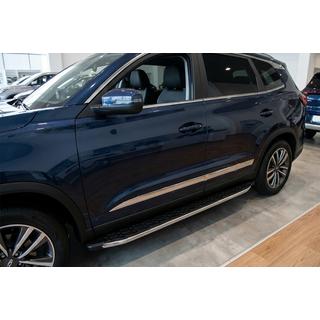 Blackline sānu pakāpieni (2 gab., alumīnijs) Chery Tiggo 8 2017– foto 1