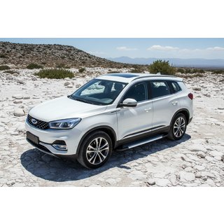 Sānu pakāpieni New Vision Grey (2 gab., alumīnijs) Chery Tiggo 8 2017– foto 1