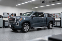 GMS Sierra 2019– Sānu pakāpieni New Vision Grey (2 gab., alumīnijs) foto 1
