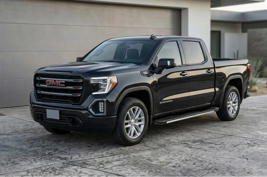 GMS Sierra 2019– Sānu sliekšņi Bosphorus Grey (2 gab., alumīnijs) Image