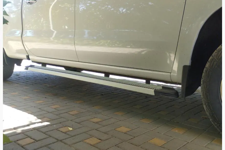 Chevrolet Silverado 2019– Sānu sliekšņi Maya V2 (2 gab., alumīnijs) Image