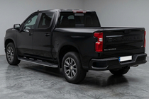 Chevrolet Silverado 2019– Sānu sliekšņi Bosphorus Grey (2 gab., alumīnijs) foto 2