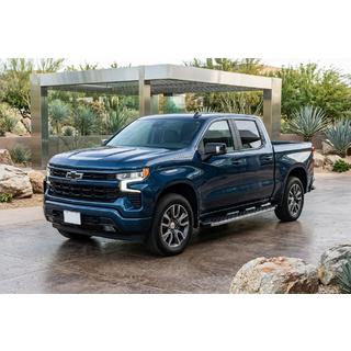Blackline sānu pakāpieni (2 gab., alumīnijs) Chevrolet Silverado 2019– foto 1