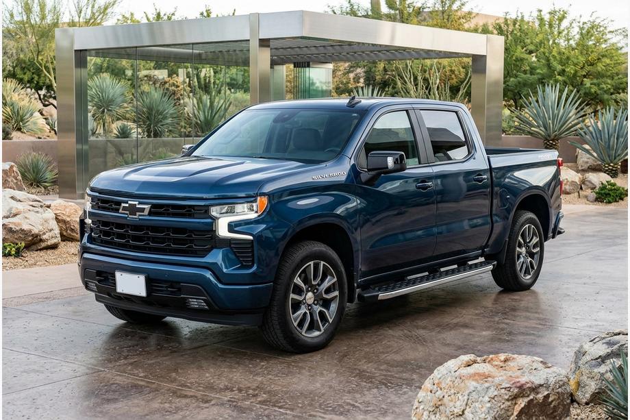 Chevrolet Silverado 2019– Blackline sānu pakāpieni (2 gab., alumīnijs) Image