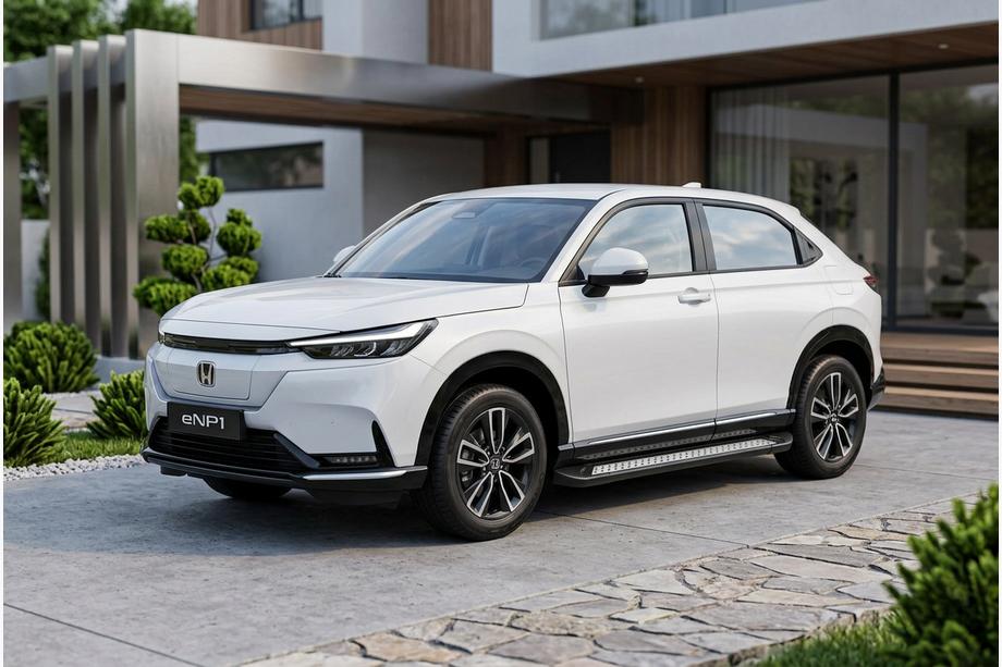 Honda eNP1 2022– Sānu pakāpieni Vision New Black (2 gab., alumīnijs) Image