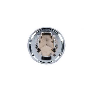 Aizbāznis emblēmas vietā uz motora pārsega Mercedes (zils un hroms, 57 mm) foto 3