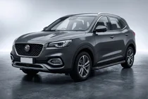 MG HS 2018– Sānu sliekšņi Allmond Black (2 gab., alumīnijs) foto 1