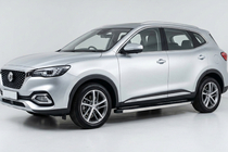 MG HS 2018– Sānu pakāpieni BlackLine (2 gab., alumīnijs) foto 1