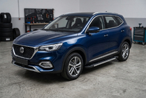 MG HS 2018– Sānu pakāpieni RedLine V1 (2 gab., alumīnijs) foto 1
