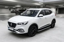 MG HS 2018– Sānu sliekšņi Tayga Grey (2 gab., alumīnijs) foto 1