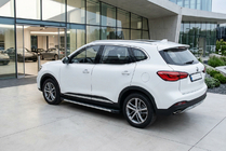 MG HS 2018– Sānu pakāpieni Maya V1 (2 gab., alumīnijs) foto 1