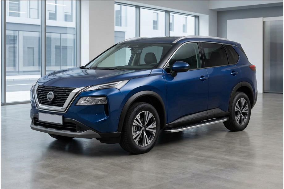 Nissan X-trail T33/Rogue 2022– Sānu pakāpieni Fullmond (2 gab., alumīnijs) Image
