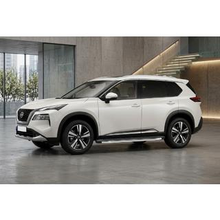 Sānu pakāpieni BlackLine (2 gab., alumīnijs) Nissan X-trail T33/Rogue 2022– foto 1