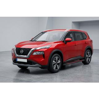 Sānu pakāpieni Maya Red (2 gab., alumīnijs) Nissan X-trail T33/Rogue 2022– foto 1
