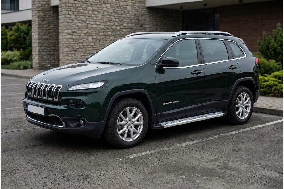 Jeep Cherokee KL 2013– Sānu pakāpieni Maya V2 (2 gab., alumīnijs) Image