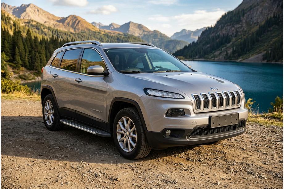 Jeep Cherokee KL 2013– Sānu sliekšņi Duru (2 gab., alumīnijs) Foto 1