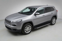 Jeep Cherokee KL 2013– Sānu sliekšņi Bosphore Grey (2 gab., alumīnijs) foto 1