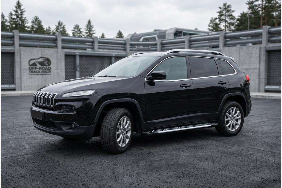 Jeep Cherokee KL 2013– Sānu sliekšņi Sunrise (2 gab., alumīnijs) Foto 1