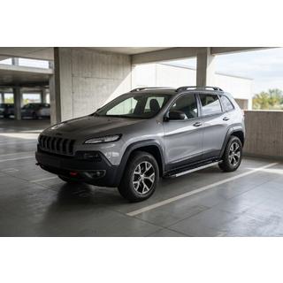 Sānu pakāpieni RedLine V1 (2 gab., alumīnijs) foto 1