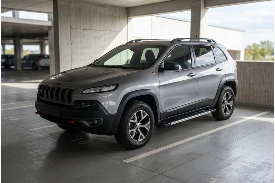 Jeep Cherokee KL 2013– Sānu pakāpieni RedLine V1 (2 gab., alumīnijs) Image