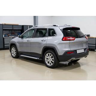 Sānu pakāpieni Allmond Grey (2 gab., alumīnijs) Jeep Cherokee KL 2013– foto 1