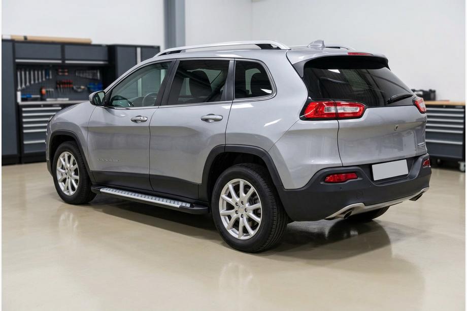 Jeep Cherokee KL 2013– Sānu pakāpieni Allmond Grey (2 gab., alumīnijs) Image