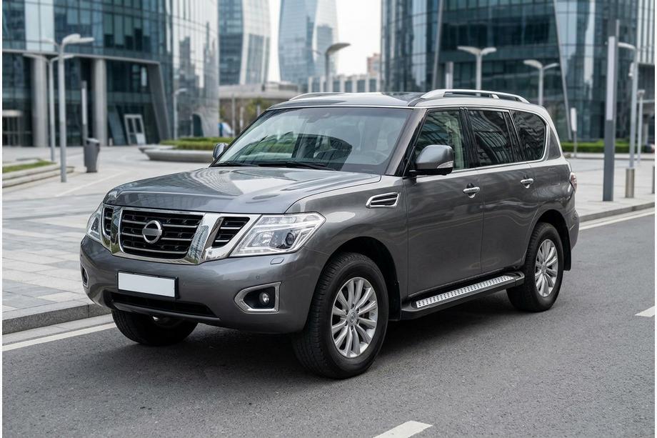 Nissan Armada 2016–2024 Sānu pakāpieni Vision New Black (2 gab., alumīnijs) Foto 1