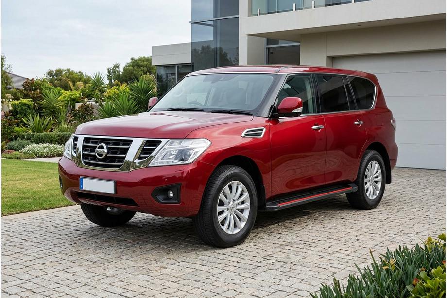 Nissan Armada 2016–2024 Sānu pakāpieni Maya Red (2 gab., alumīnijs) Image