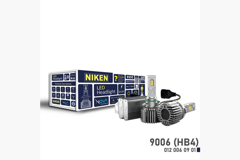 LED spuldžu komplekts HB4/9006 Niken Nova-series Foto 6