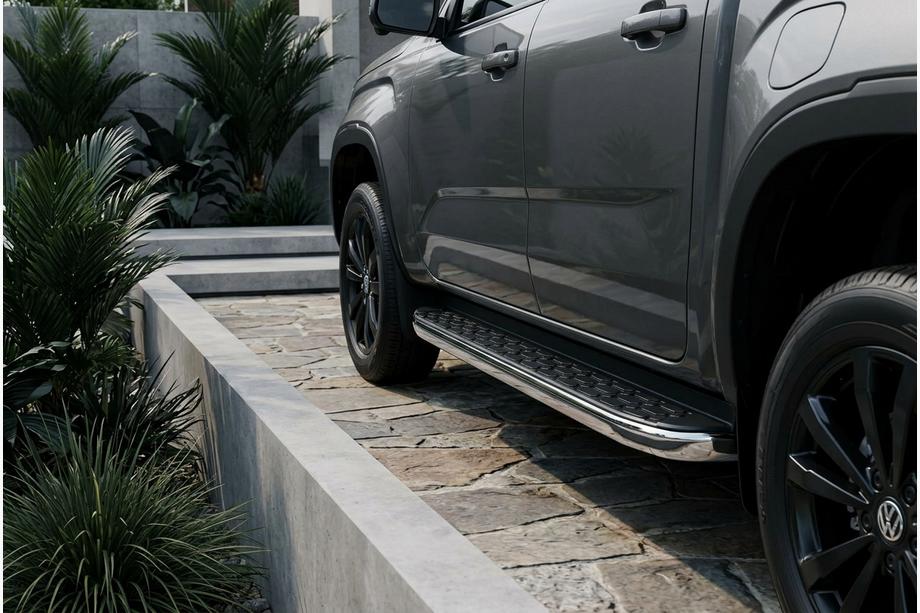 Volkswagen Amarok 2022– Sānu pakāpieni BlackLine (2 gab., alumīnijs) Image