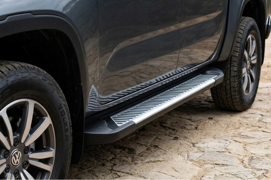 Volkswagen Amarok 2022– Sānu sliekšņi Line (2 gab., alumīnijs) Image